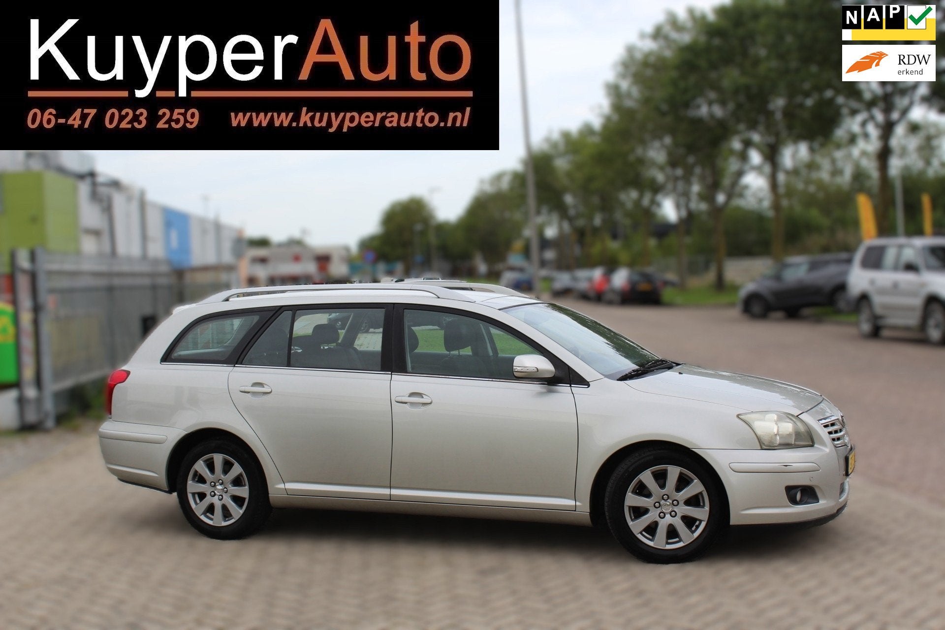 Toyota Avensis Wagon 1.8 VVTi Luna Business AUTOMAAT CLIMA T, Auto's, 4 cilinders, 129 pk, Origineel Nederlands, Euro 4