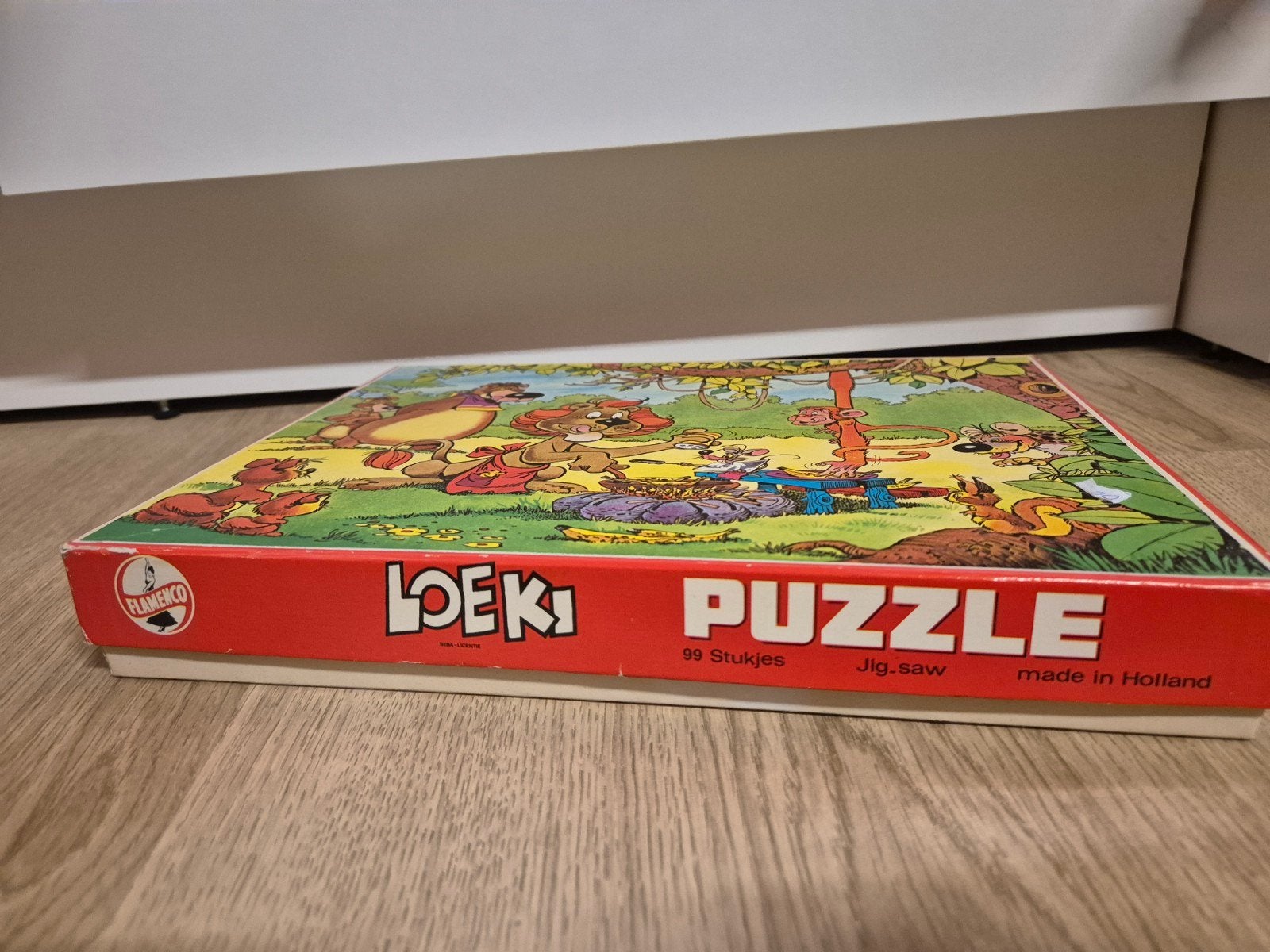 Loeki de leeuw puzzel 99 stukjes, Ophalen of Verzenden, Meer dan 50 stukjes