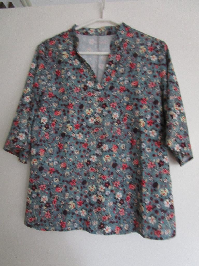 Shein blouse maat 36 groen, Ophalen of Verzenden, Zo goed als nieuw, Maat 36 (S), Groen