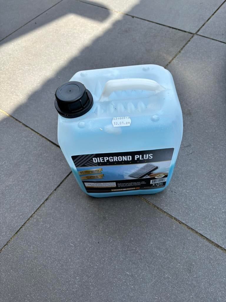 Te koop diepgrond plus, Ophalen, Zo goed als nieuw, Wit