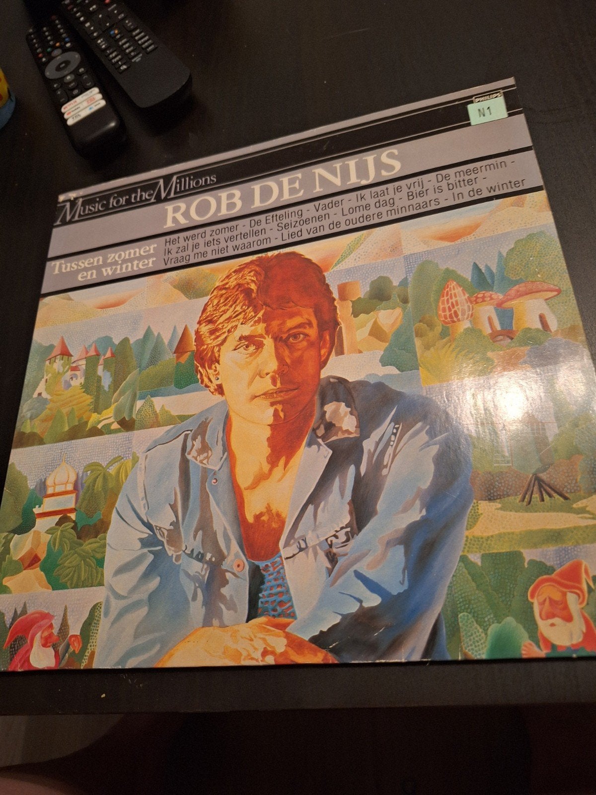 Rob de Nijs - Tussen Zomer en Winter LP (Philips), Cd's en Dvd's, Vinyl | Nederlandstalig, LP, Gebruikt, Ophalen of Verzenden