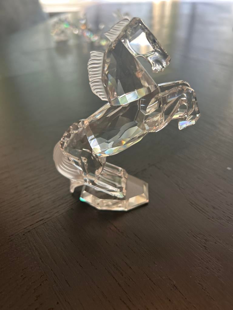 Swarovski Kristal Paard Figuur, Verzamelen, Ophalen, Zo goed als nieuw, Figuurtje