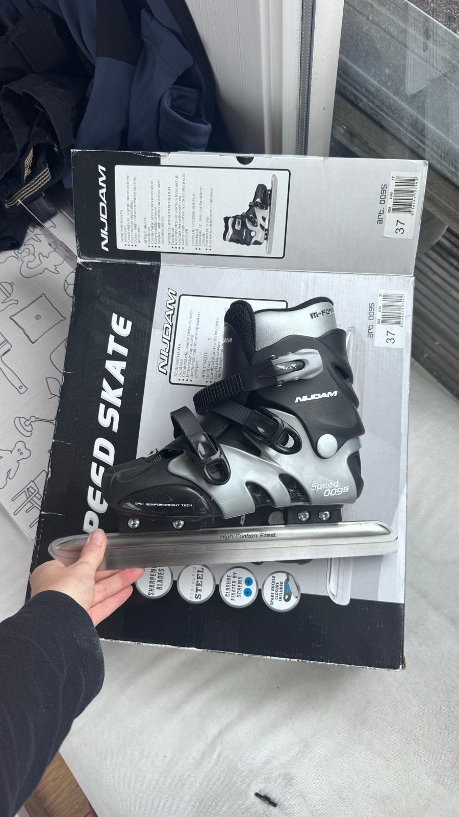 Nijdam Speed Skates - Maat 37 - Nieuw in doos, Ophalen of Verzenden, Nieuw, Noren, Nijdam