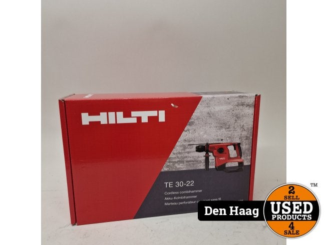 Hilti TE 30-22 Accu-Boorhamer Body | Nieuw, Hilti, Nieuw, Support@hilti.com, Hilti Corporation, Feldkircher Strasse 100, 
9494 Schaan
Liechtenstein
