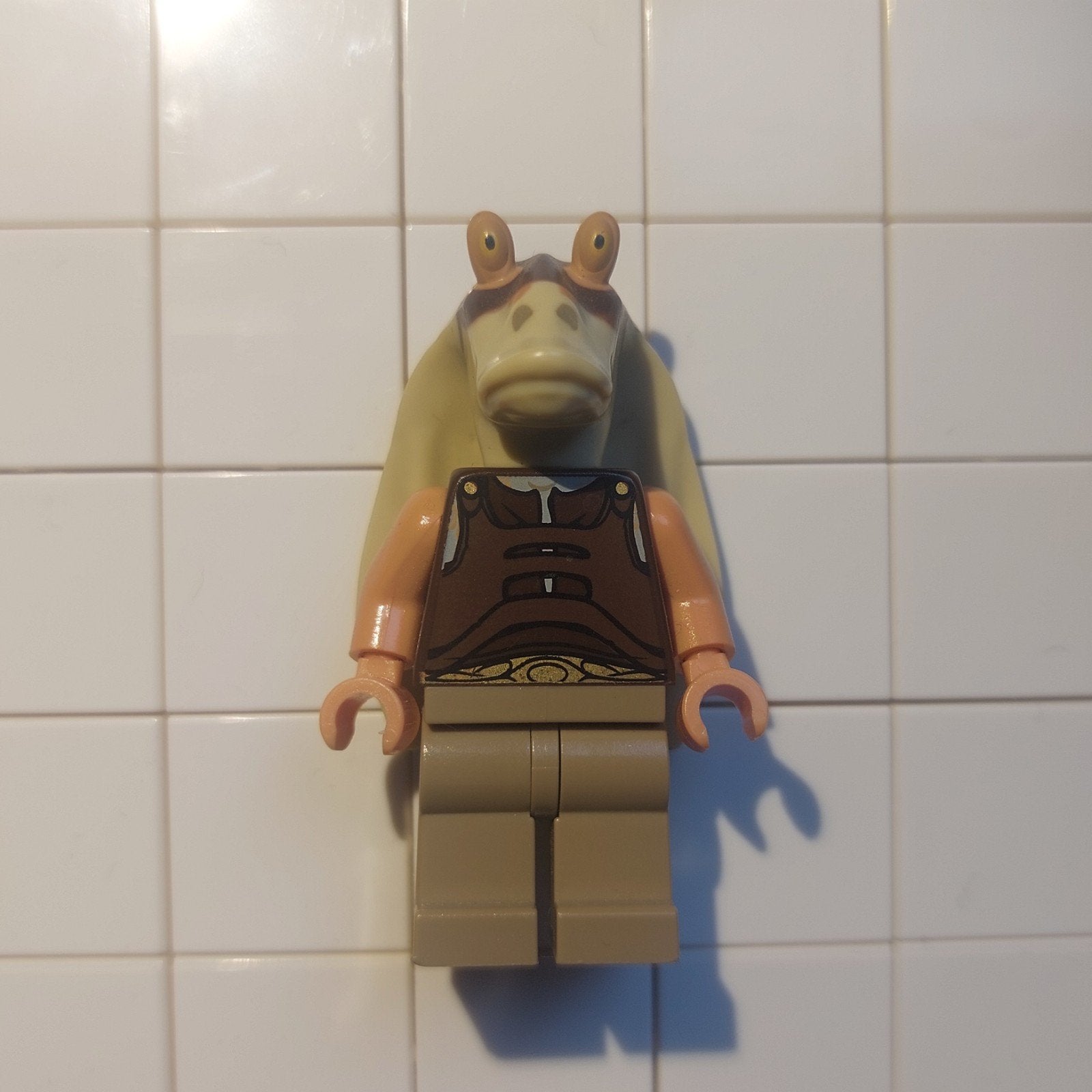 LEGO Star Wars Minifig - Gungan Warrior sw0302, Ophalen of Verzenden, Zo goed als nieuw
