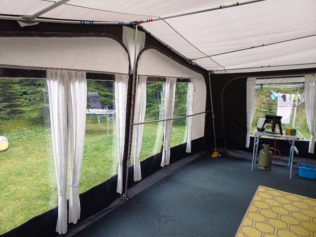 Voortent Dorema Sydney XL 270 Antraciet maat 14, Ophalen, Zo goed als nieuw, Ten Cate All Season 240g/m2, Dorema