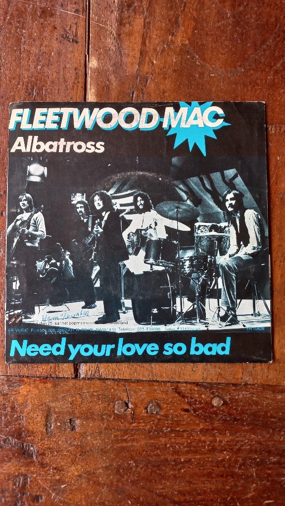fleetwood mac, Gebruikt, Fotohoes, 7 inch, Ophalen of Verzenden