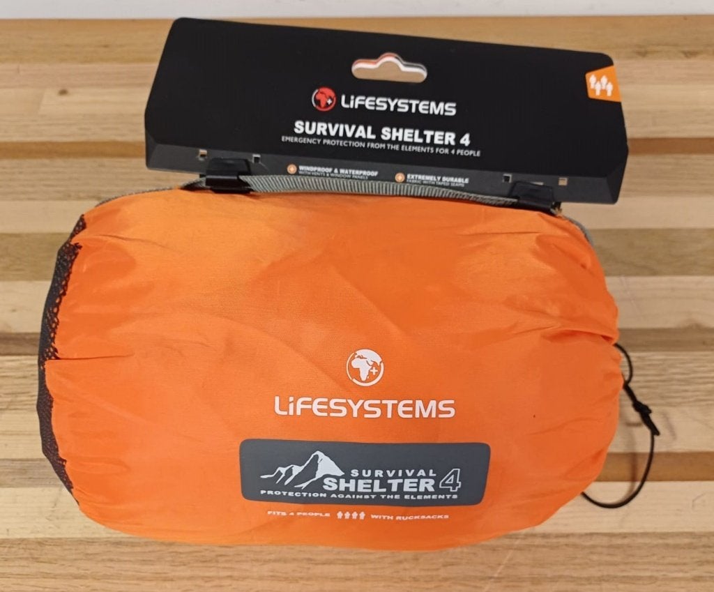 Lifesystems Survival Shelter 4, Ophalen of Verzenden, Zo goed als nieuw, Tot en met 4