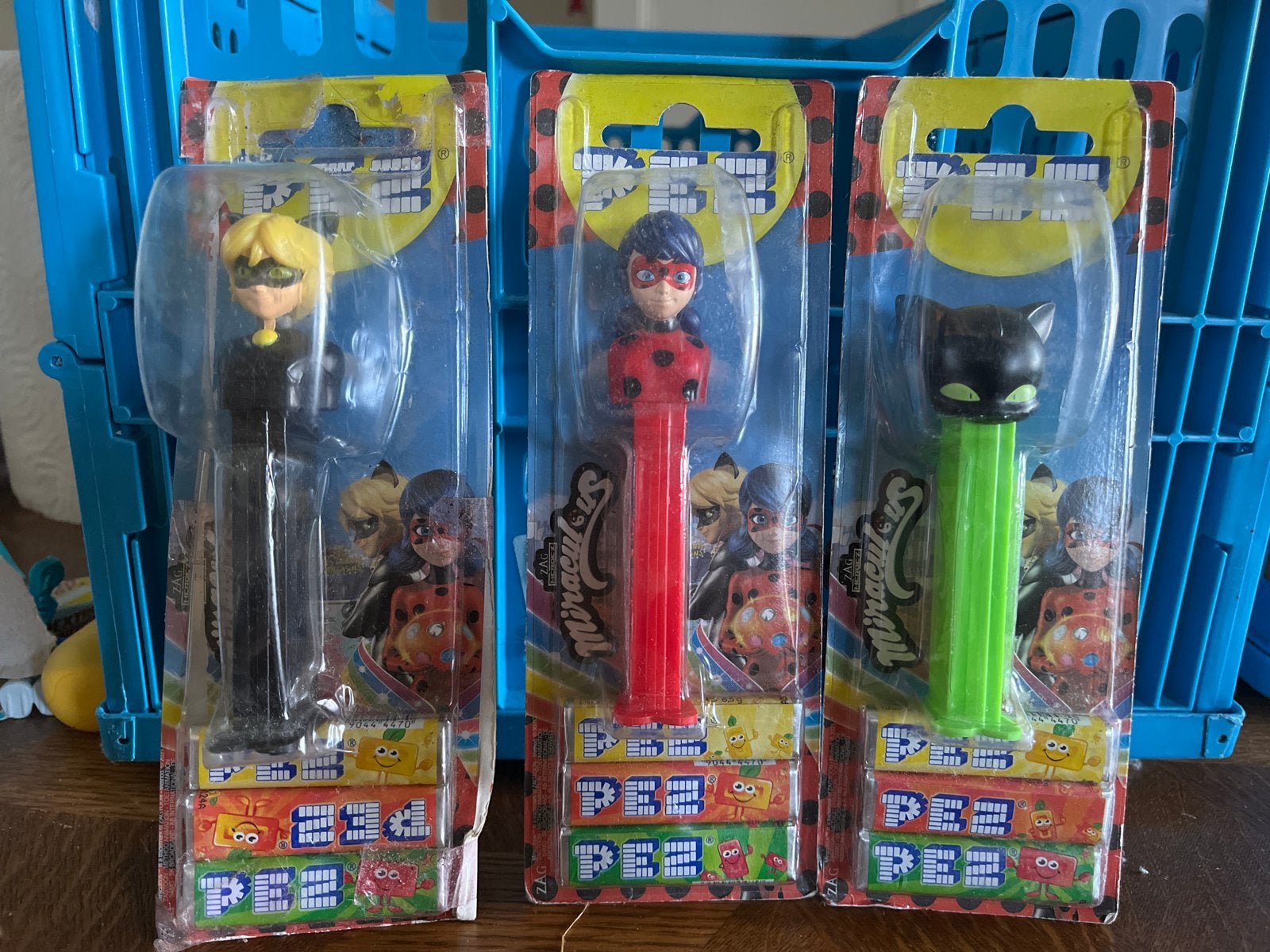 Miraculous Ladybug PEZ dispensers (3 stuks), Kinderen en Baby's, Ophalen of Verzenden, Nieuw, Jongen of Meisje