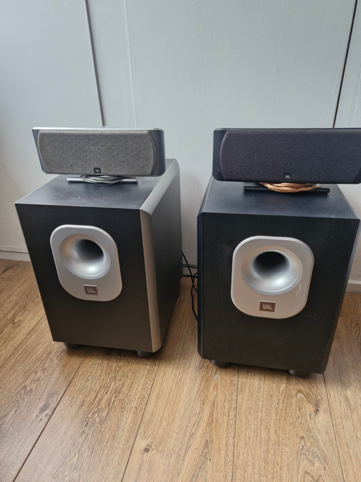 2 JBL 200/230 subwoofers + 2 JBL speakers, Ophalen, Subwoofer, JBL