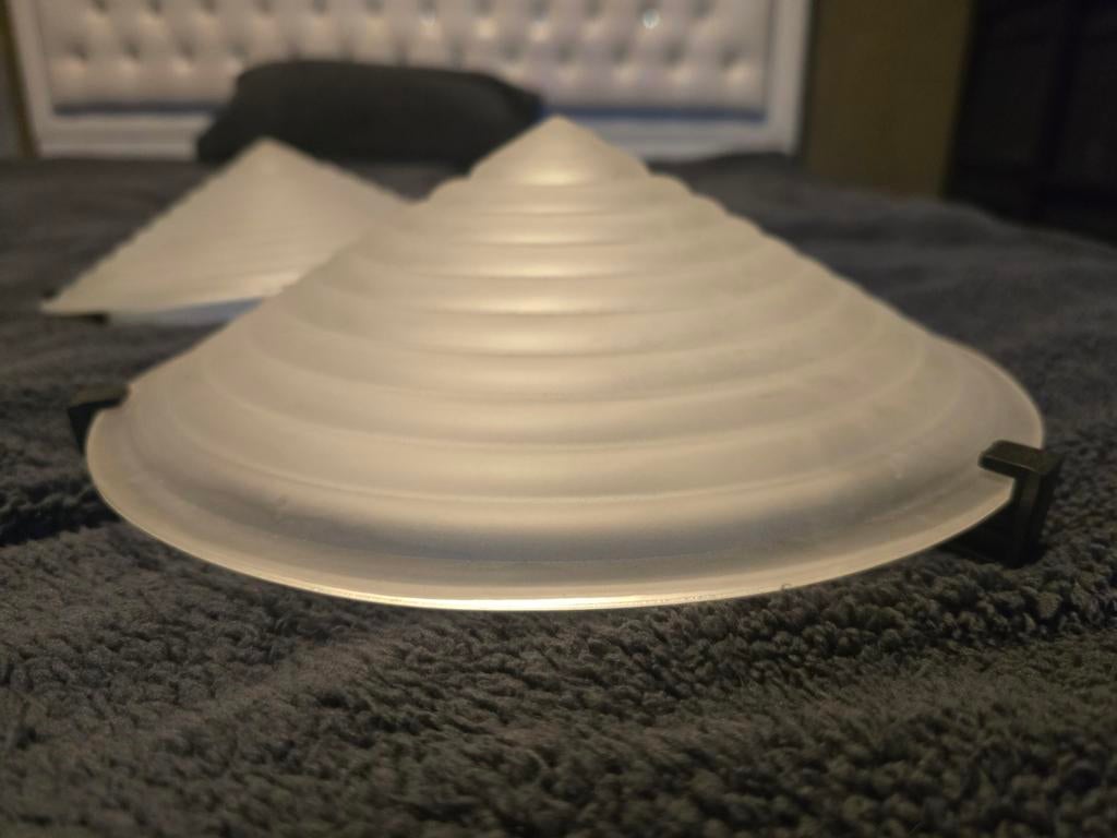 3 mooie plafonnieres / plafond lampen, Ophalen of Verzenden