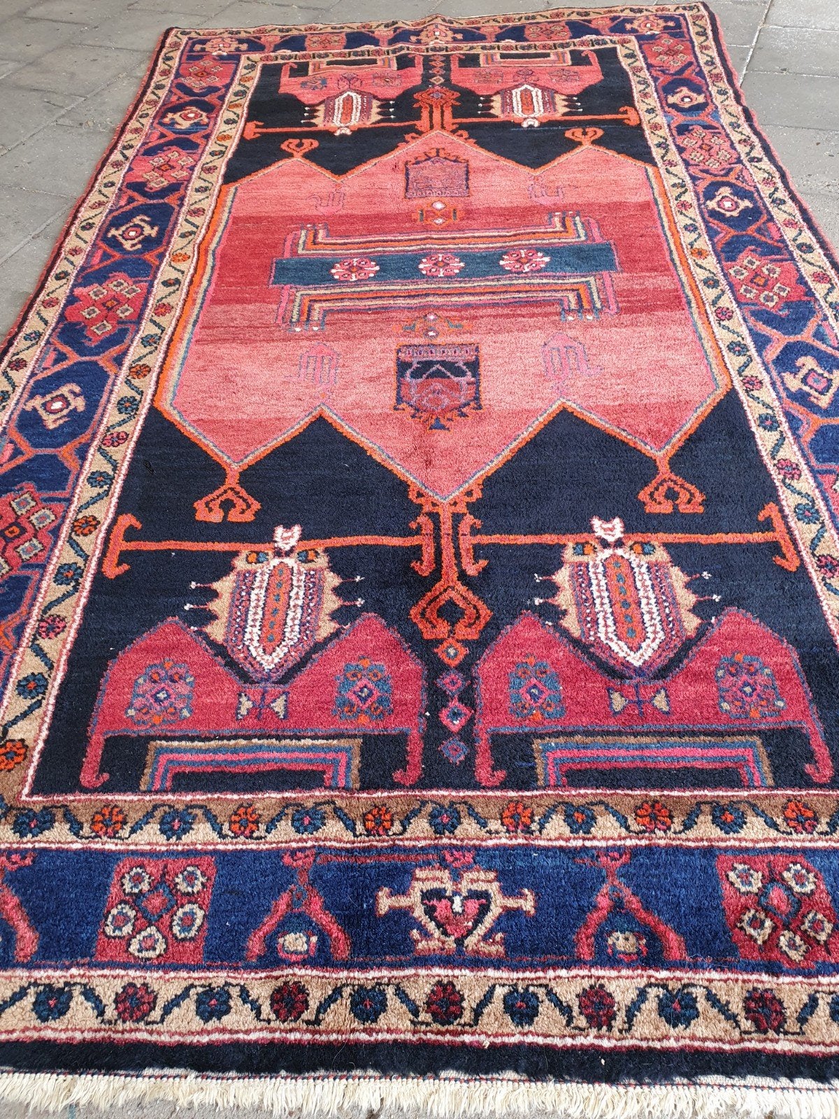 HELAAS VERKOCHT  Perzisch tapijt Neschen.260x145 cm, 100 tot 150 cm, 200 cm of meer, Ophalen of Verzenden, Zo goed als nieuw