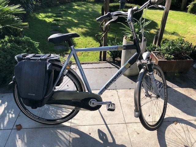 Gazelle Orange aluminium herenfiets, 61 cm, 57 tot 61 cm, Ophalen, Gebruikt, Gazelle
