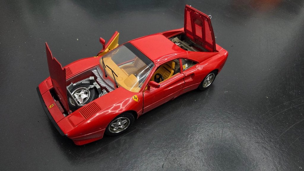 5x Bburago Ferrari F40, GTO, 348, Testarossa, Hobby en Vrije tijd, Modelauto's | 1:18, Ophalen of Verzenden, Zo goed als nieuw