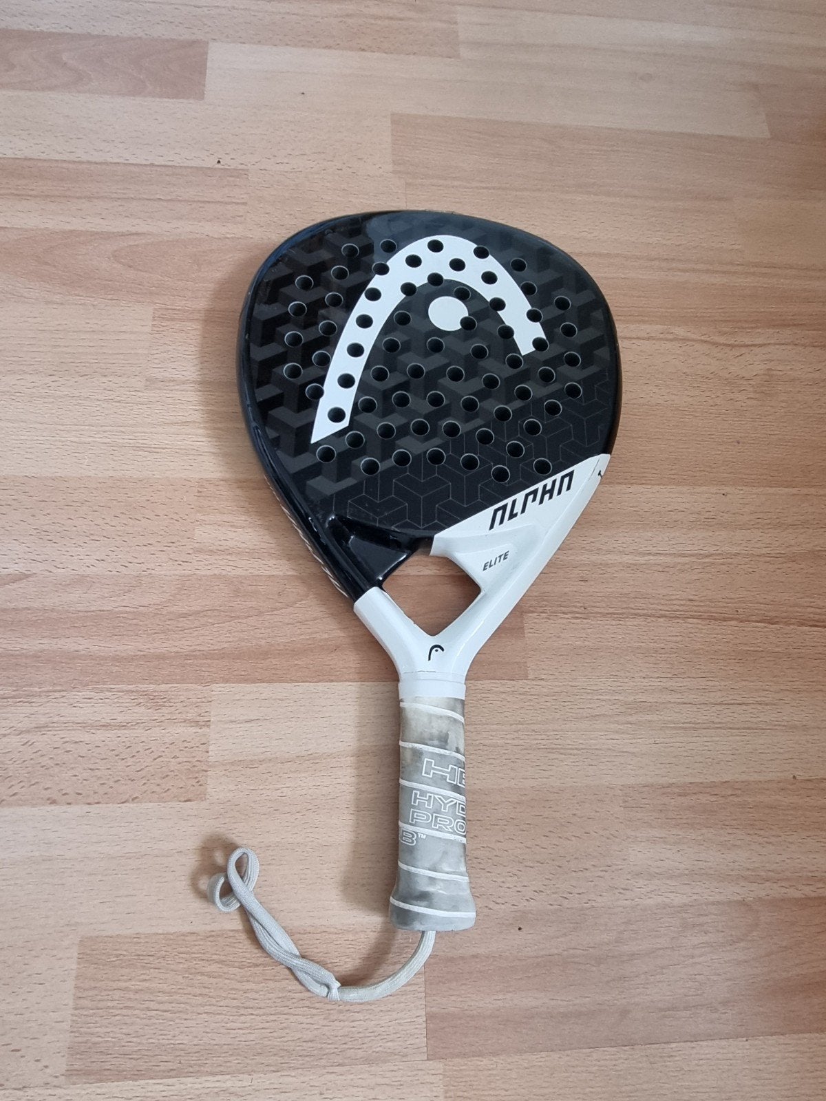 Head Padelracket Alpha Elite met gebruikerssporen, Ophalen of Verzenden, Gebruikt