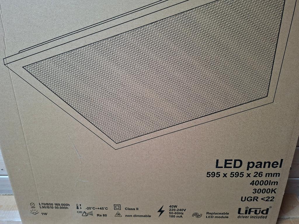 led plafond paneel, Ophalen of Verzenden, Nieuw, Kunststof
