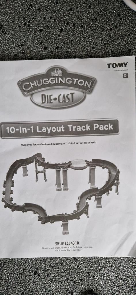 chuggington treinbaan, Ophalen of Verzenden