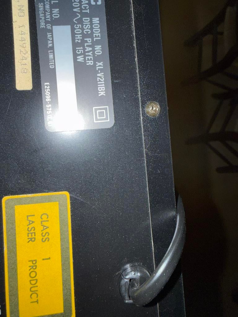 JVC XL-V211 Compact Disc Player - Vintage CD Speler, Ophalen, Gebruikt, JVC