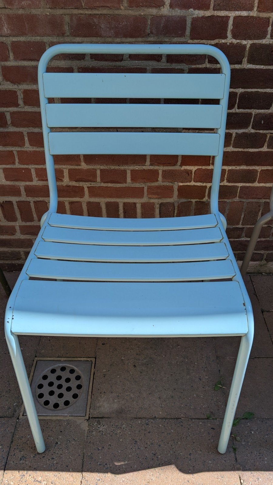 4 Tuinstoelen  (Stapelbaar, Fermob lookalike), Ophalen, Metaal, Stapelbaar