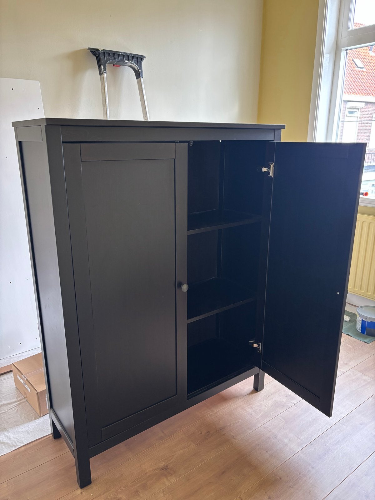 IKEA Hemnes Kast Hout - Zwart, Ophalen, Gebruikt