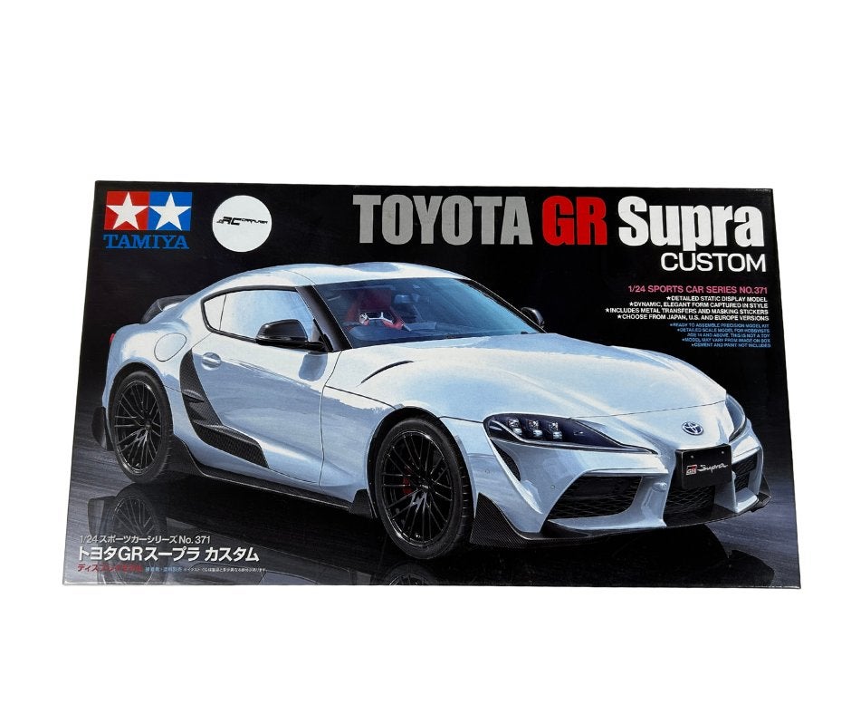 Tamiya 24371 1/24 Toyota GR Supra Custom, Auto, Groter dan 1:32, Nieuw, Ophalen of Verzenden