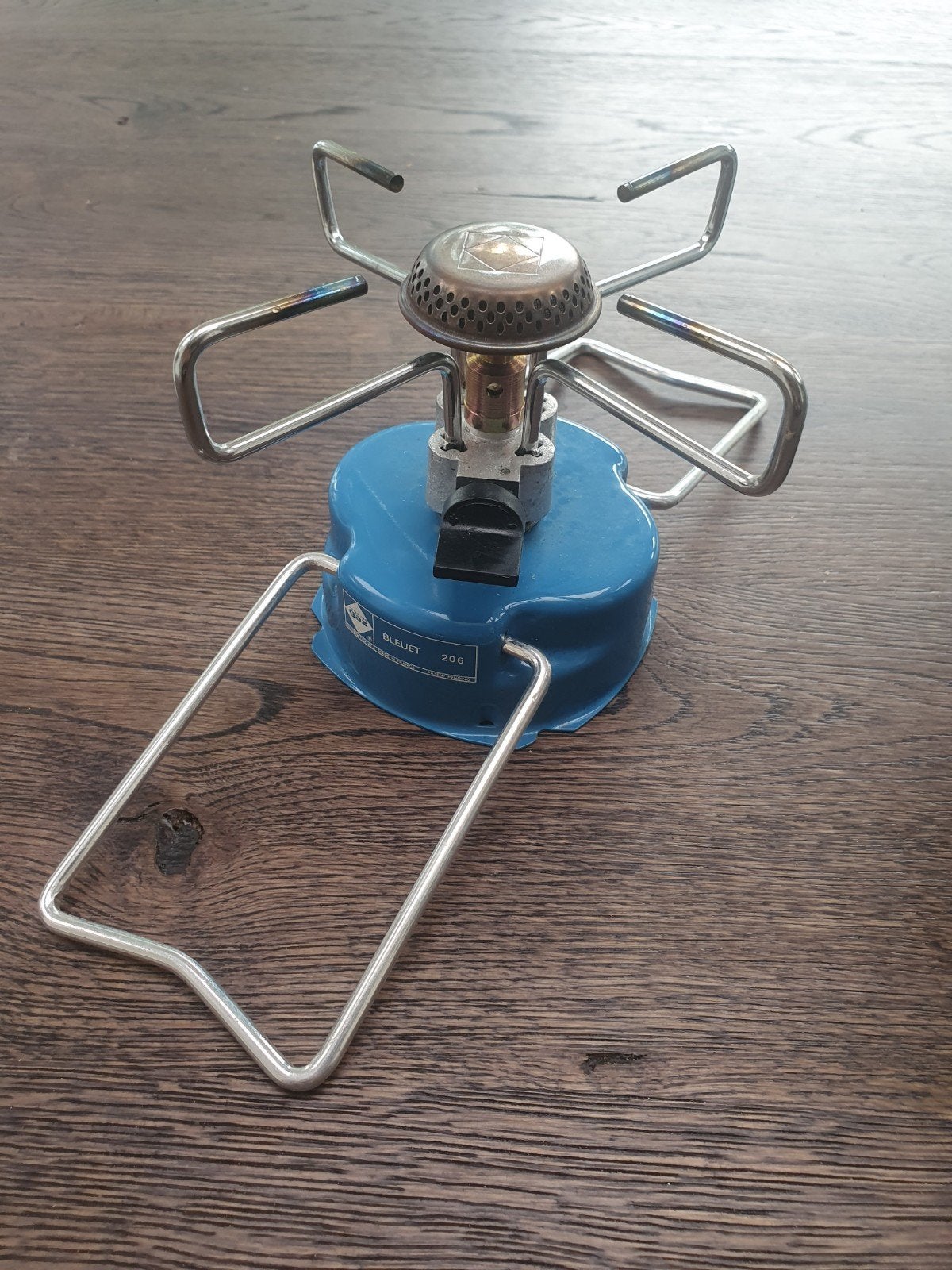 Camping Gaz Bleuet 206 lichtgewicht Camping Kooktoestel, Ophalen of Verzenden, Gebruikt