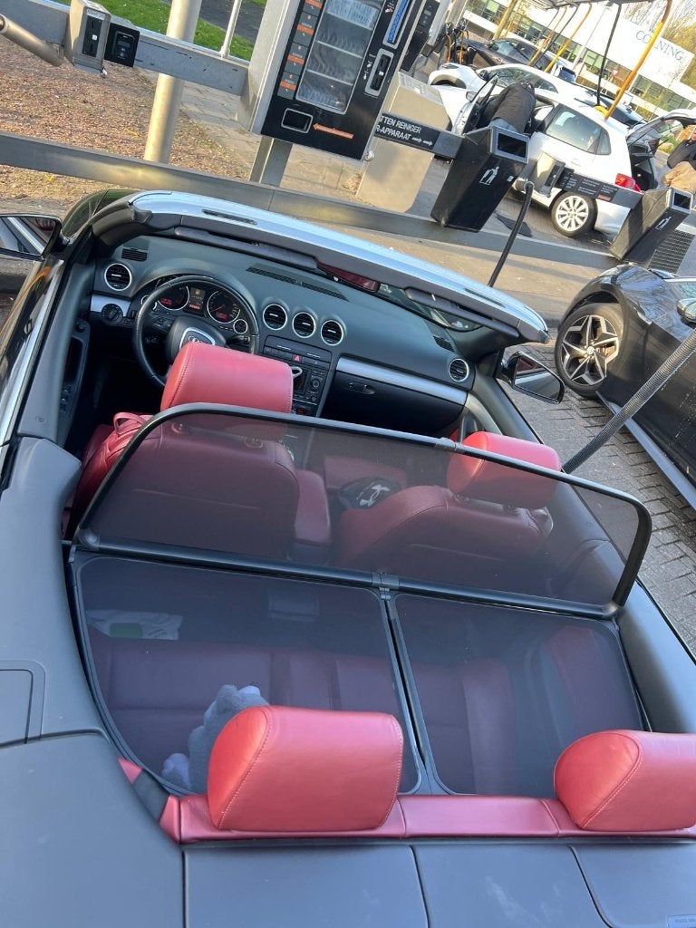 Audi A4 2.0 Tfsi 147KW Cabrio AUT 2008 Zwart, Auto's, 4 cilinders, 4 stoelen, A4, Zwart