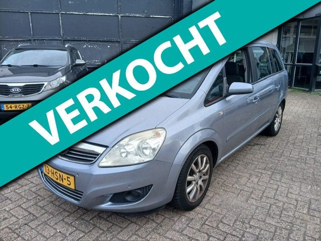 Opel Zafira 1.8 / 7 PERSOONS / TEMPTATION / AIRCO!, Auto's, Opel, Bedrijf, Te koop, Zafira, ABS, Airbags, Airconditioning, Boordcomputer
