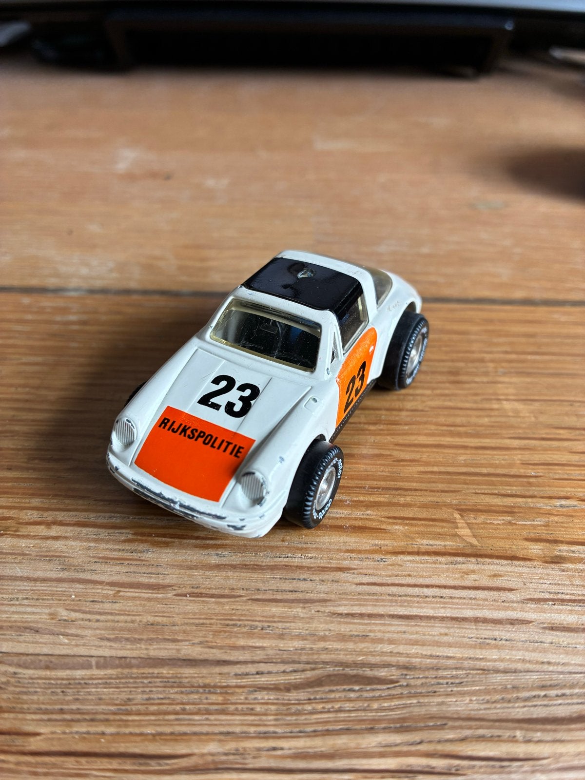 Porsche 914/60 Rijkspolitie modelauto, Overige merken, Gebruikt, 1:50 of kleiner, Auto