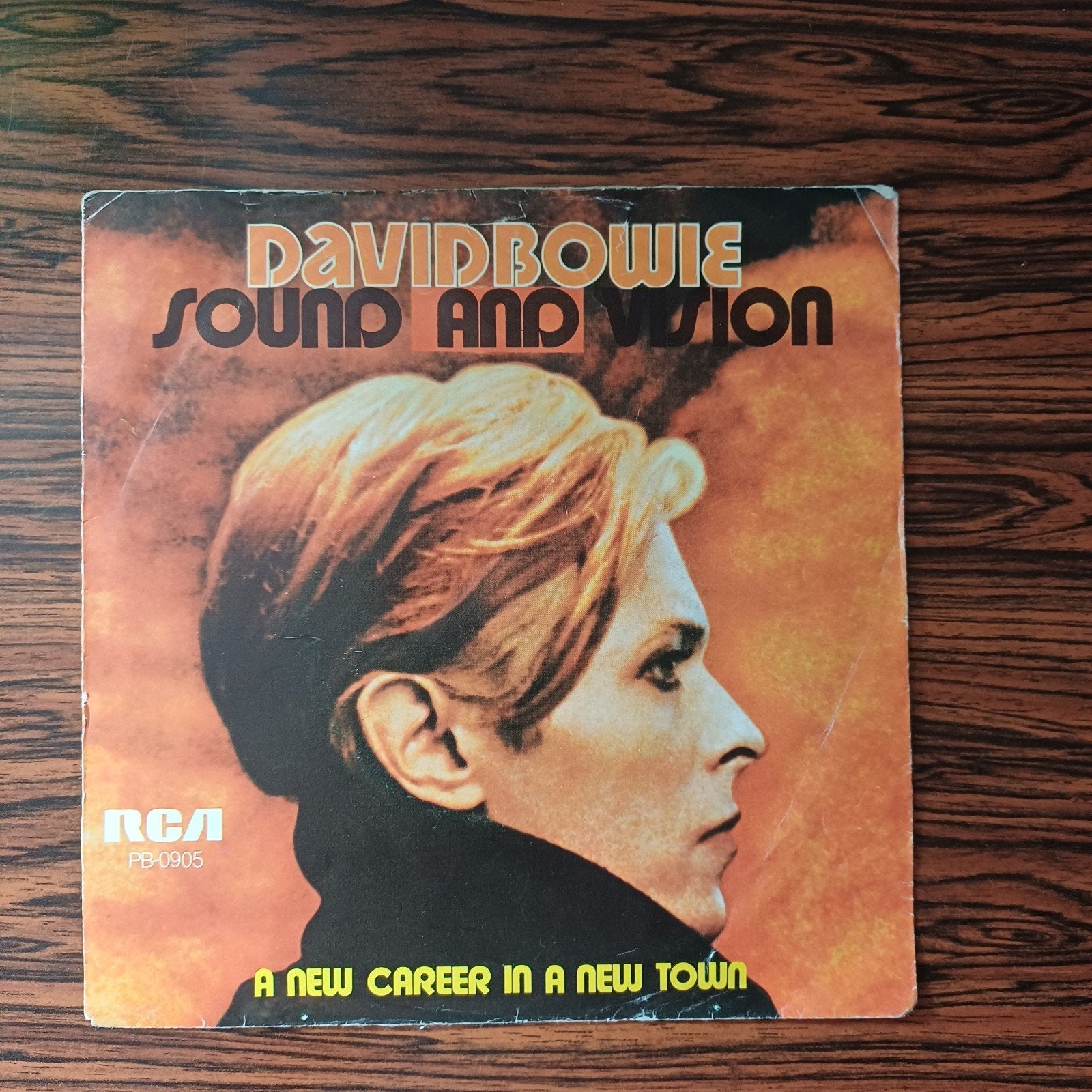 David Bowie - Sound and Vision, Gebruikt, 7 inch, Pop, Fotohoes