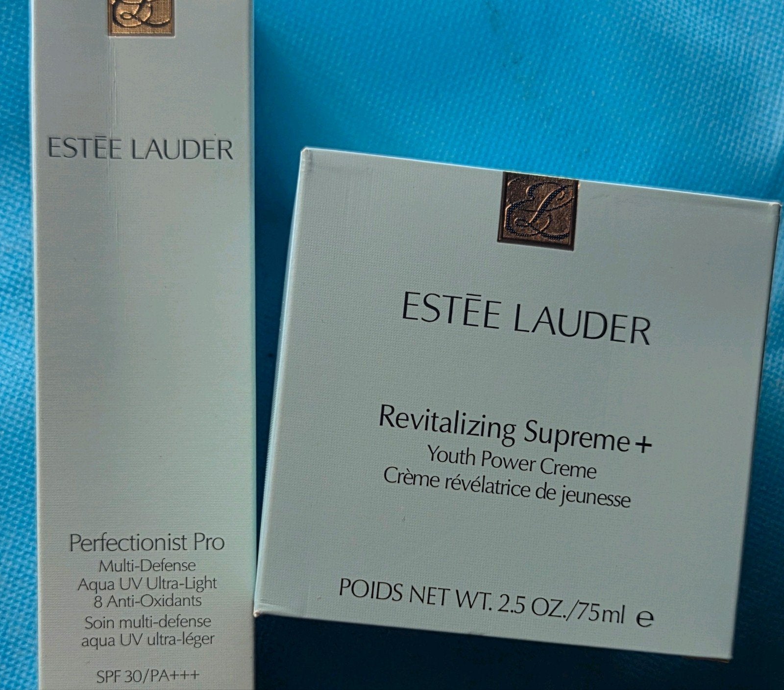 Estée Lauder Set: Dagcrème + UV creme, Verzenden