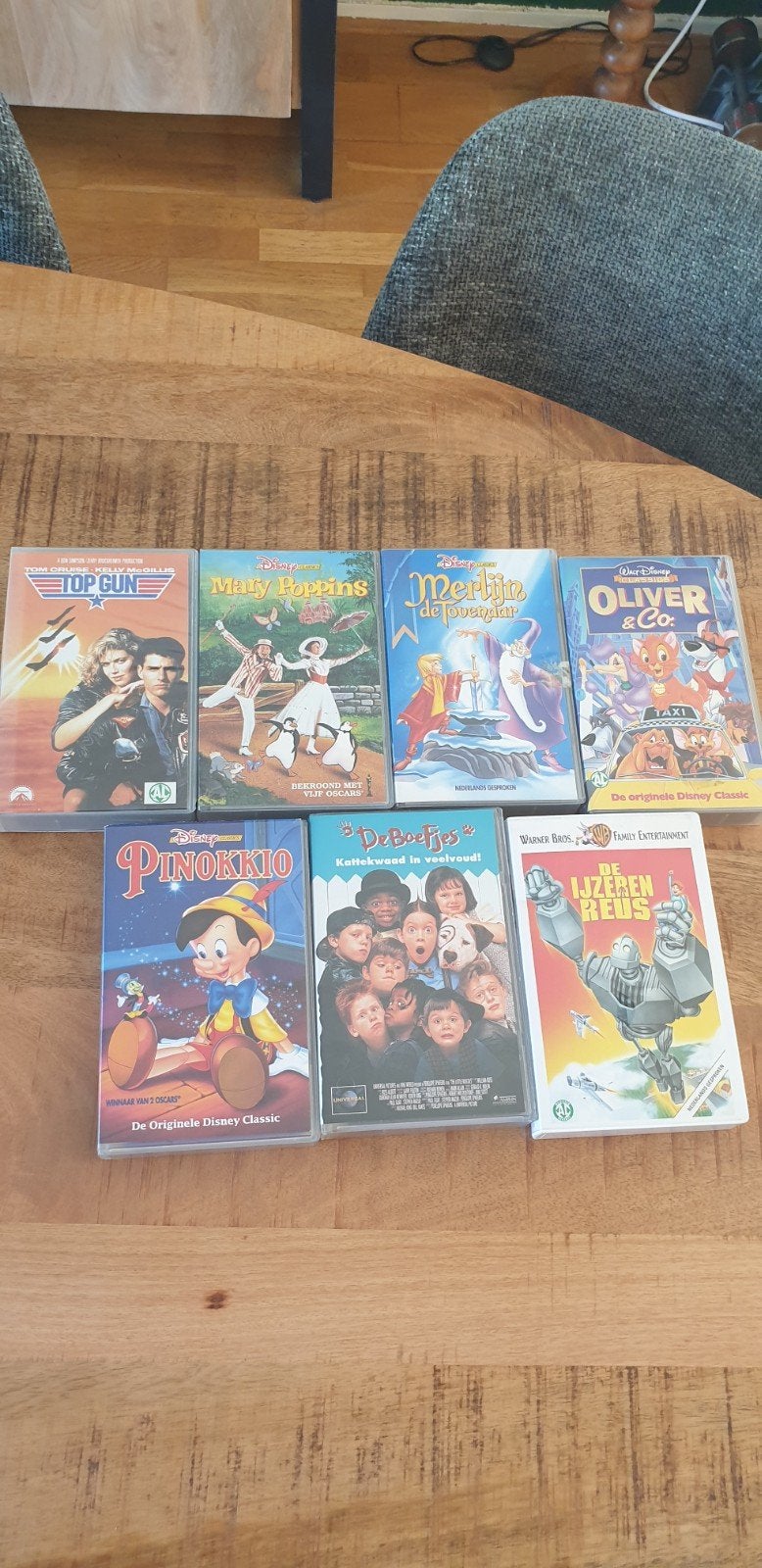 Lotje videobanden: Disney, kinder- en tekenfilms, Gebruikt, Alle leeftijden, Ophalen of Verzenden, VHS