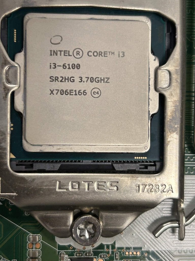 Intel Core i3-6100 3.7GHz LGA1151 processor, LGA 1151, Gebruikt, Ophalen of Verzenden, 3 tot 4 Ghz