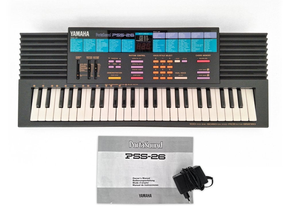 Yamaha Portasound PSS-26, Verzenden, Gebruikt, 49 toetsen, Yamaha