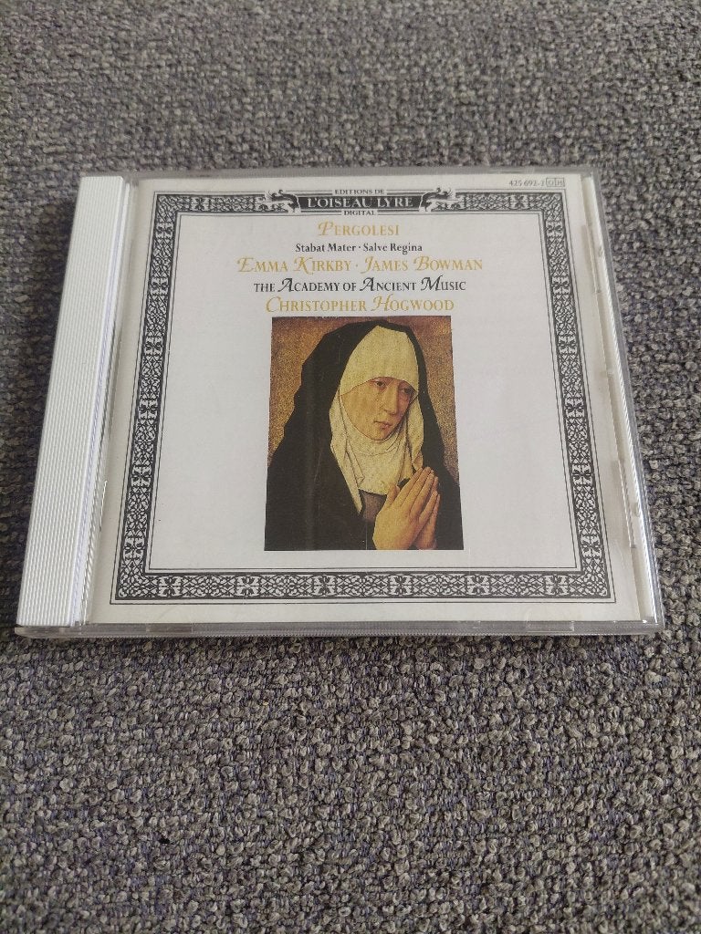 Pergolesi: Stabat Mater · Salve Regina (nieuwstaat), Ophalen of Verzenden, Zo goed als nieuw