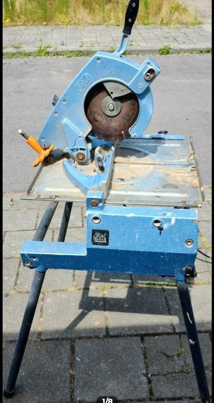Elu Kantelzaag TGS 171 in zeer goede staat, Ophalen, 70 mm of meer, Zo goed als nieuw, Afkortzaag