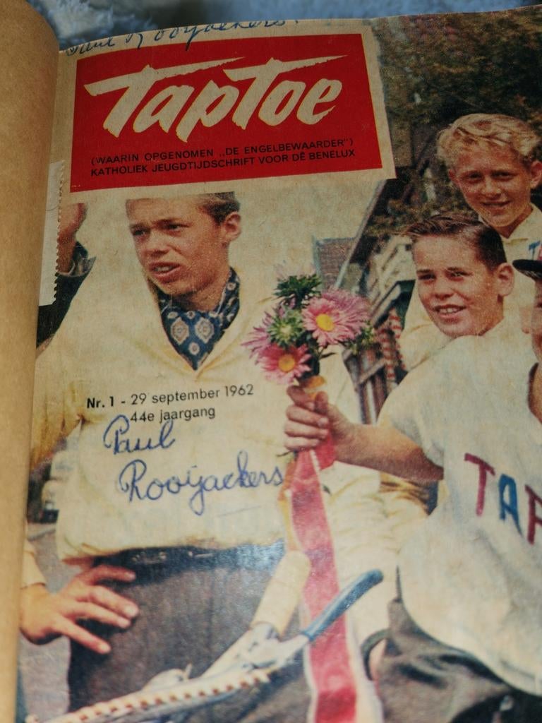 Taptoe tijdschrift 1962, Ophalen, 1960 tot 1980, Tijdschrift