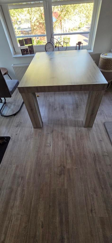 Eettafel zonder stoelen, Huis en Inrichting, Tafels | Eettafels, Gebruikt, Ophalen of Verzenden, Rechthoekig, 100 tot 150 cm