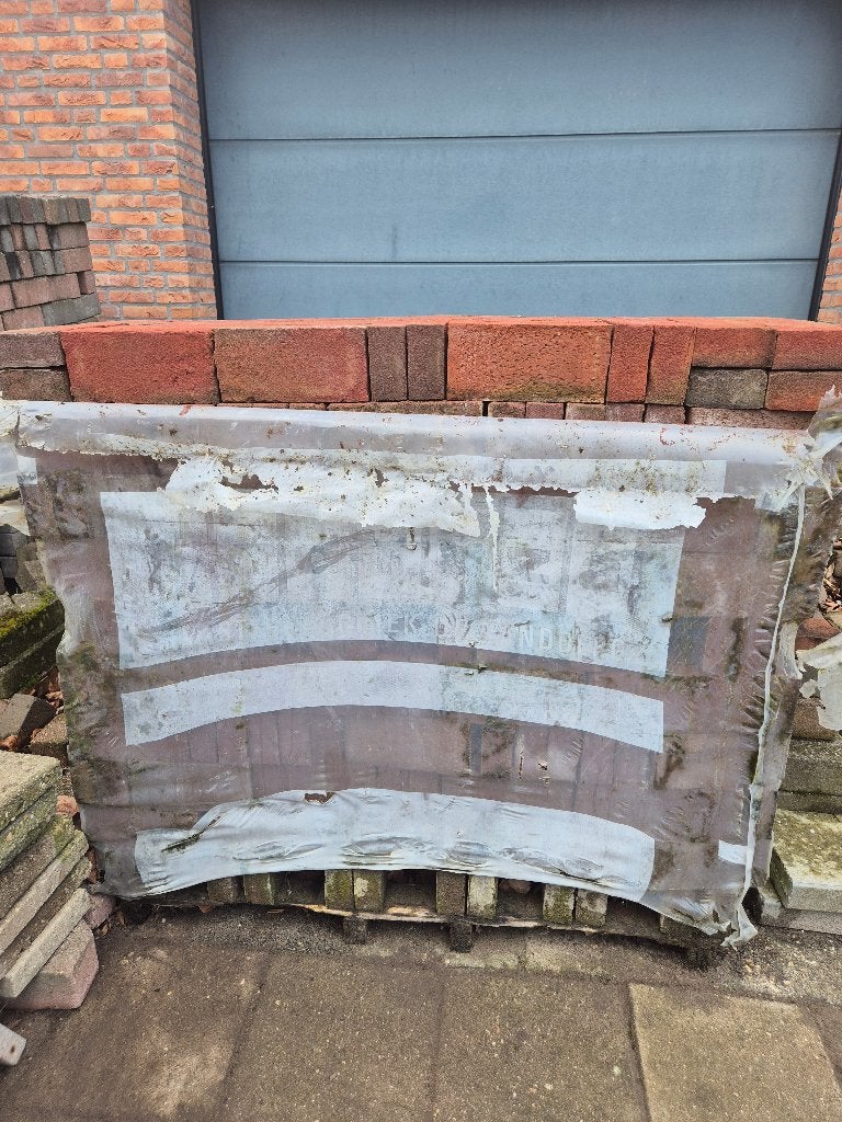Nieuwe metselstenen, kleur : Bordeauxrood, 450 stuks., Doe-het-zelf en Verbouw, Metselstenen, Ophalen, Nieuw, Bakstenen