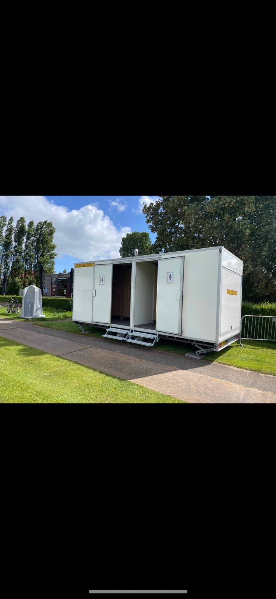 Weijer Toiletwagen - Zo goed als nieuw, direct inzetbaar!, Ophalen of Verzenden, Zo goed als nieuw, Overige