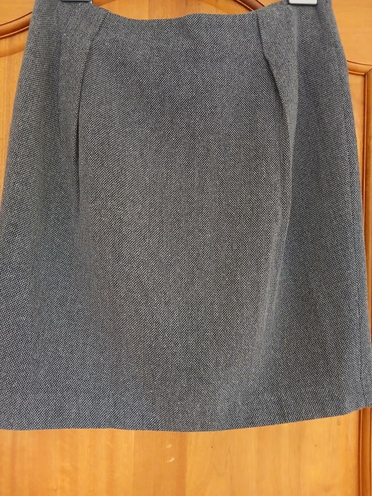 Korte Grijze bewerkte rok van Bonaparte. Maat 44, Kleding | Dames, Maat 42/44 (L), Ophalen of Verzenden, Zo goed als nieuw, Grijs