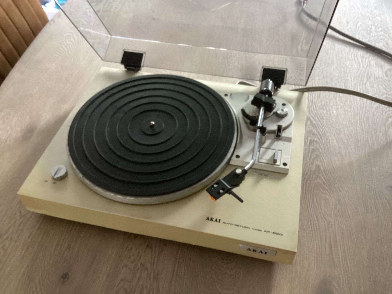 Akai AP-B20c Platenspeler - Vintage Belt Drive lees beschr, Gebruikt, Automatisch, Ophalen of Verzenden, Platenspeler