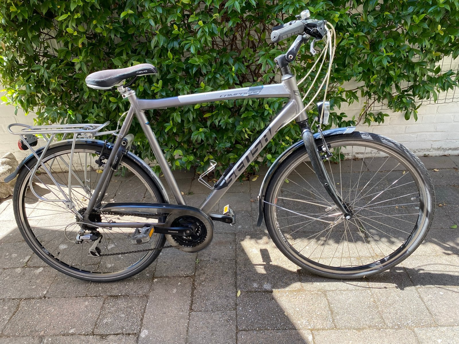 Sensa Campagna lightweight frame, Gebruikt, Velgrem, Versnellingen, 61 tot 65 cm