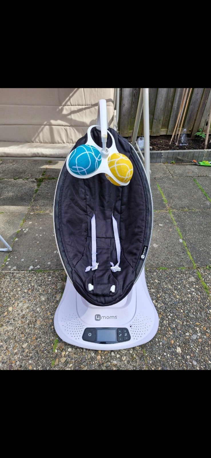 4moms Elektrische Babyschommel €25 (adapter ontbreekt), Ophalen of Verzenden, Zo goed als nieuw, Verstelbaar
