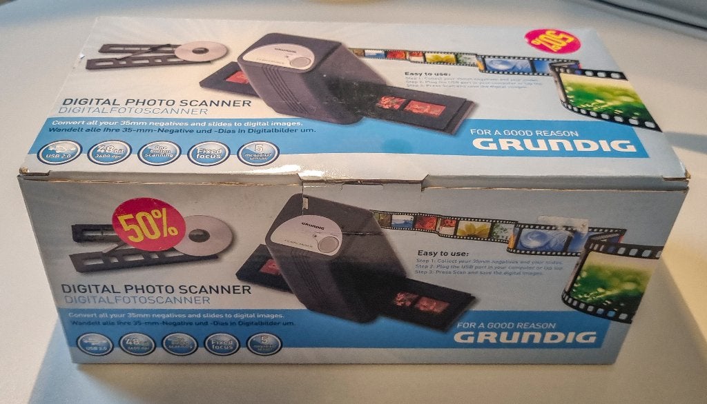 Nieuwe Grundig Digital Photo Scanner, Ophalen of Verzenden, Nieuw, Diascanner, Grundig