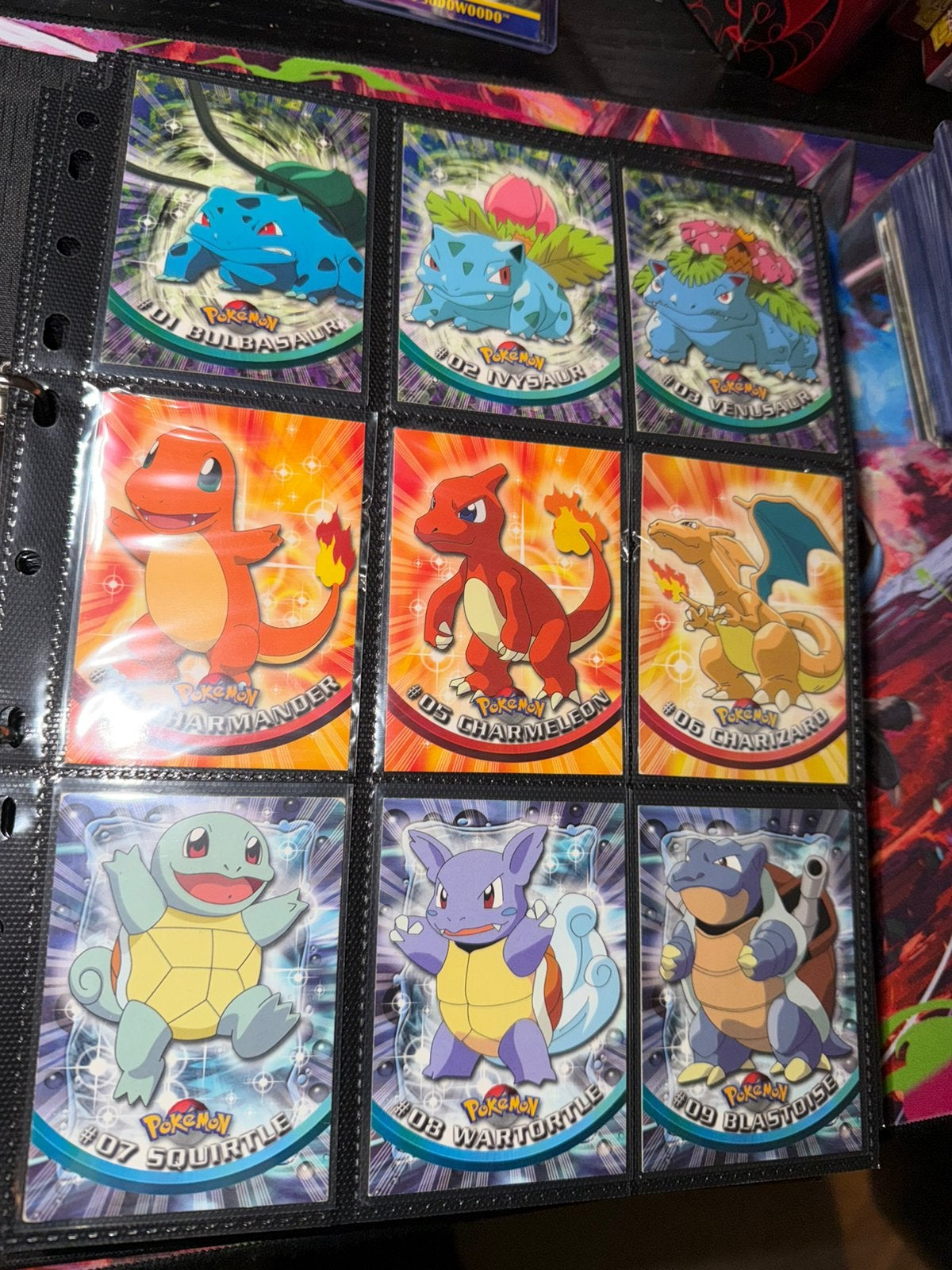 Pokemon Topps TV Animation Series 1 Complete Set NM (1), Ophalen, Zo goed als nieuw, Meerdere kaarten