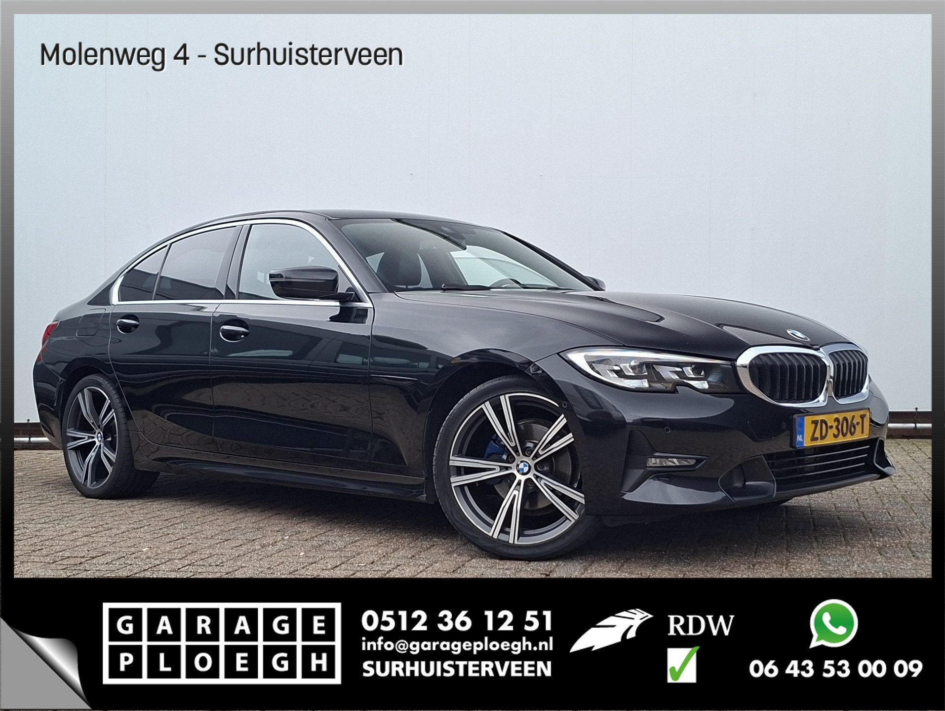 BMW 3-serie 320i Executive Edition Carplay Sport Leder, Auto's, Automaat, 1998 cc, Achterwielaandrijving, Euro 6