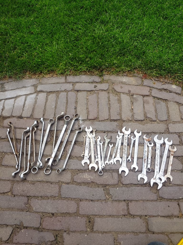 Steek- en ringsleutels, Ophalen, Gebruikt