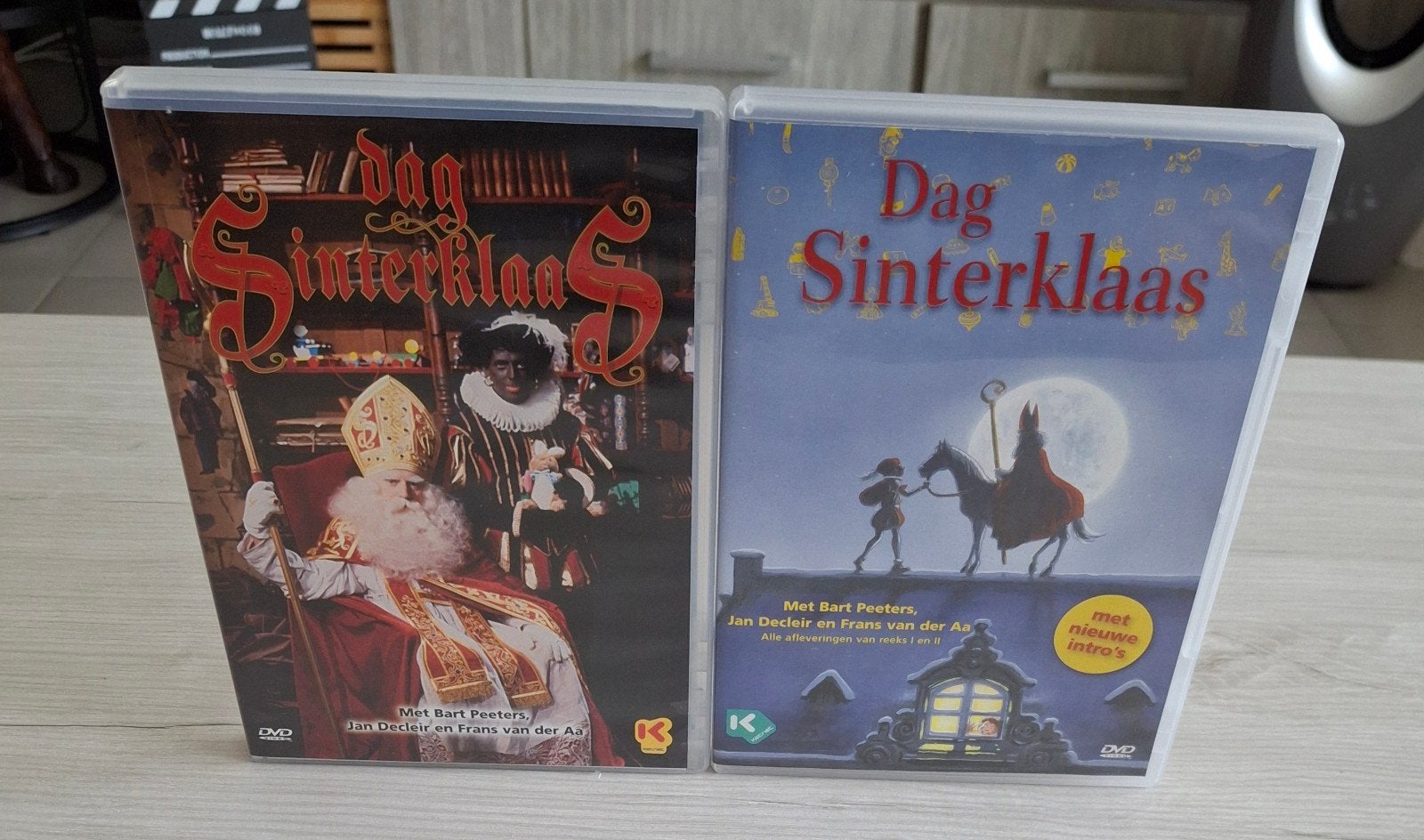 Dag sinterklaas met jan decleir en bart peeters  2 x, Alle leeftijden, Ophalen of Verzenden, Zo goed als nieuw, Komedie