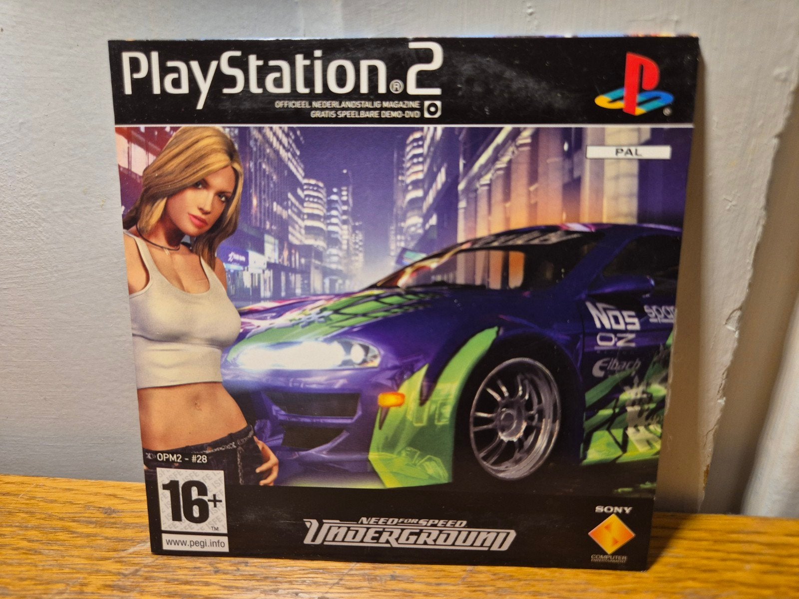 OPSM demo ps2 #28 oa NFS Need for Speed Underground, 1 speler, Racen en Vliegen, Ophalen of Verzenden, Zo goed als nieuw